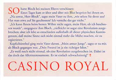 casino royal postcard