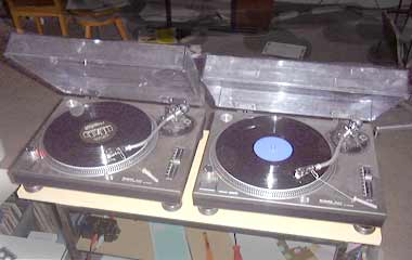my two turntables